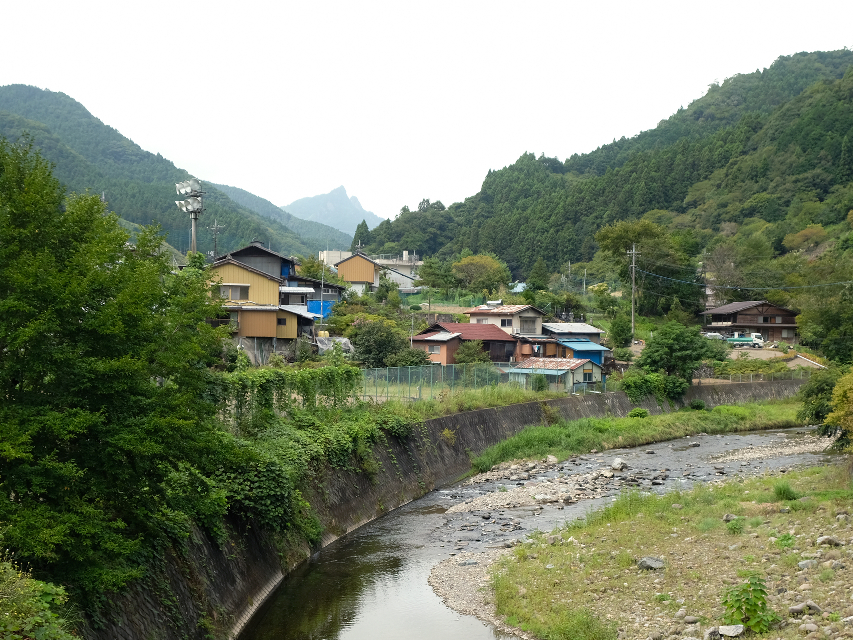 caption: Nanmoku, Japan, is about 70 miles northwest of the capital city, Tokyo. The village has the most aged population in Japan, with two-thirds of residents over age 65.