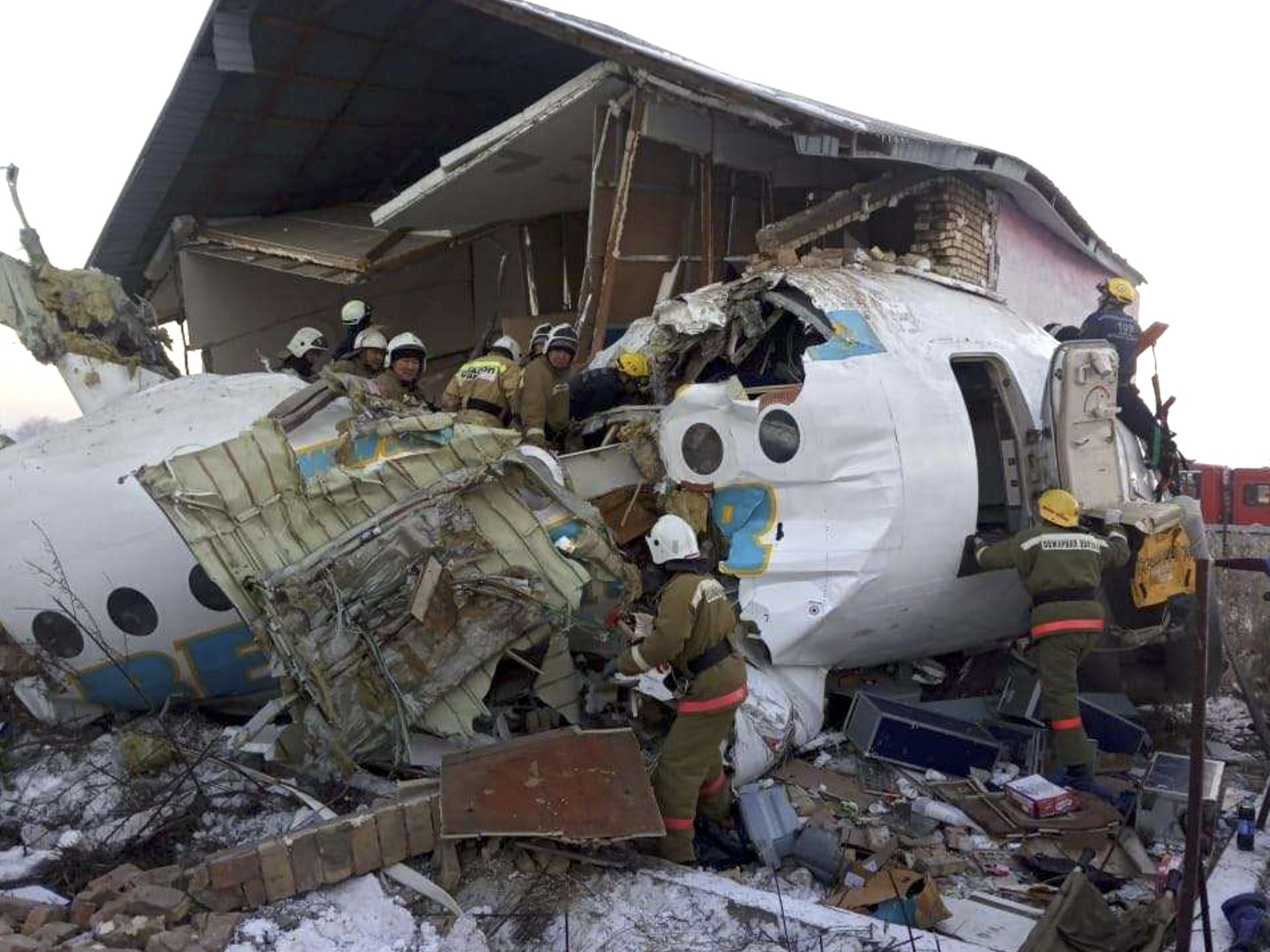 KUOW - Kazakh Flight Crashes, Killing At Least 12 And Injuring 54