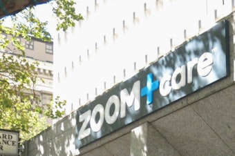 caption: <p>The front of a Zoom+Care facility in Portland.</p>