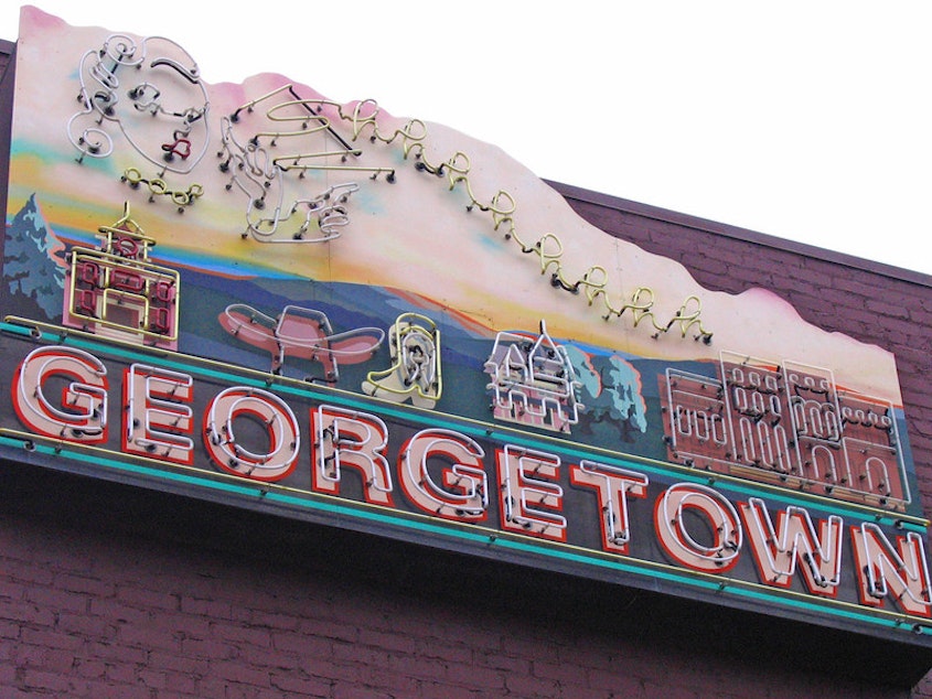 caption: Georgetown dates back to the 1850s and was eventually incorporated into the city of Seattle as a neighborhood. As Seattle leaders consider how to accommodate the city's growth in 2024, aiming to create a 15-minute city, Georgetown is one area targeted for such growth. 