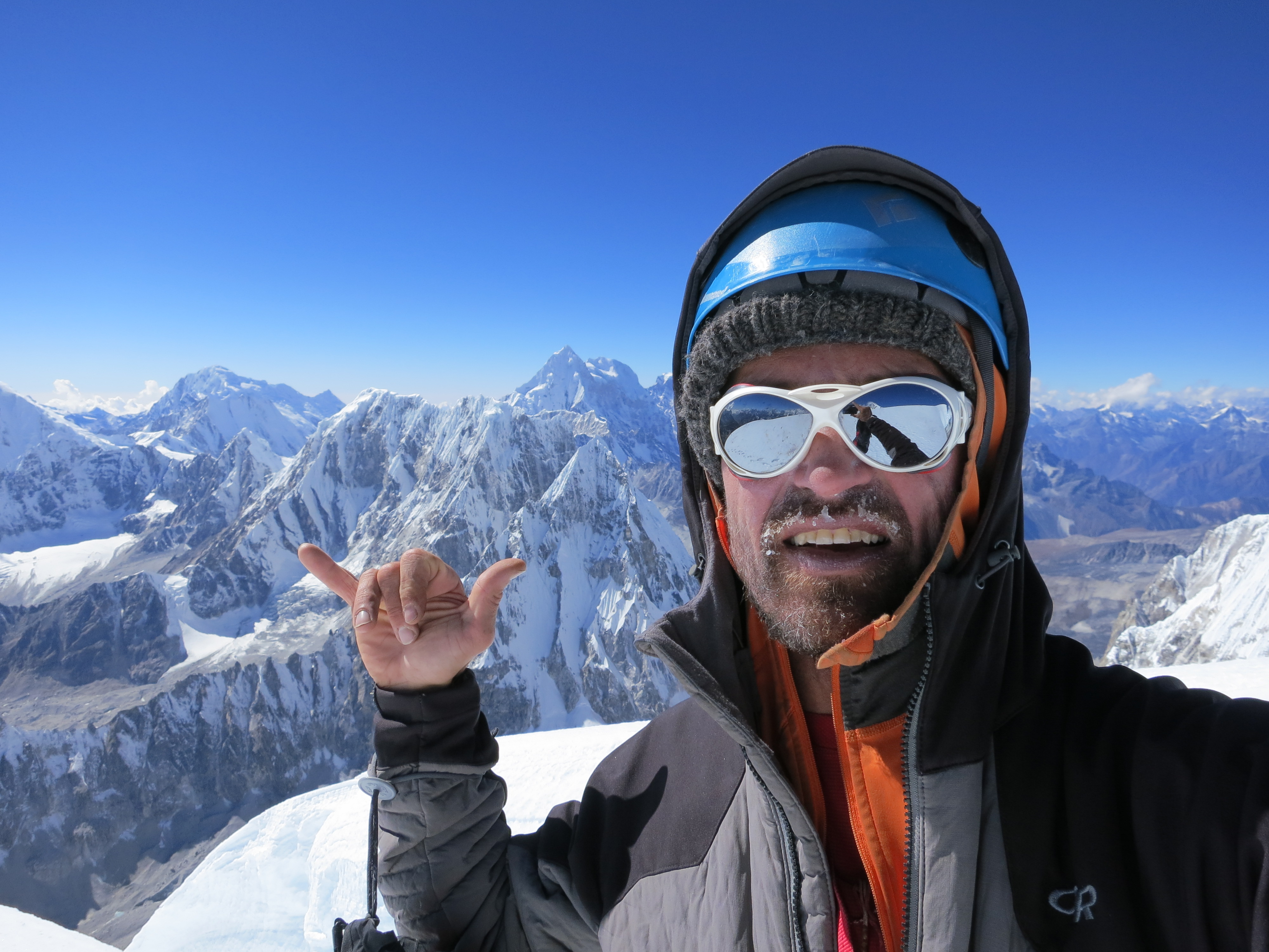 caption: Mountaineer Chad Kellogg died climbing in Argentina on Friday, Feb. 14.