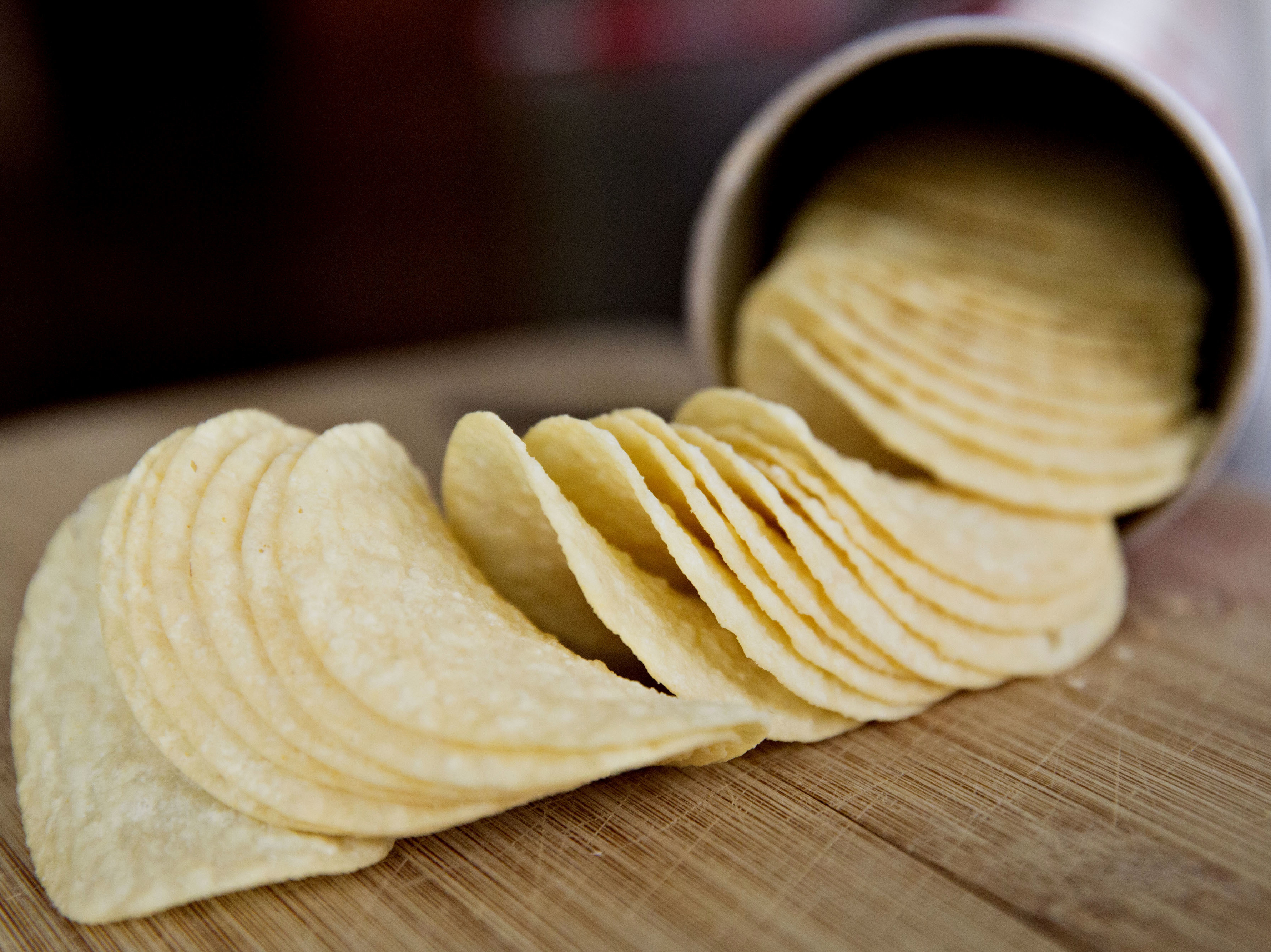 caption: Researchers in the U.K. say a teen has suffered vision loss after years of eating a highly limited diet consisting of snacking on Pringles potato chips, as well as French fries, white bread and some processed pork products.