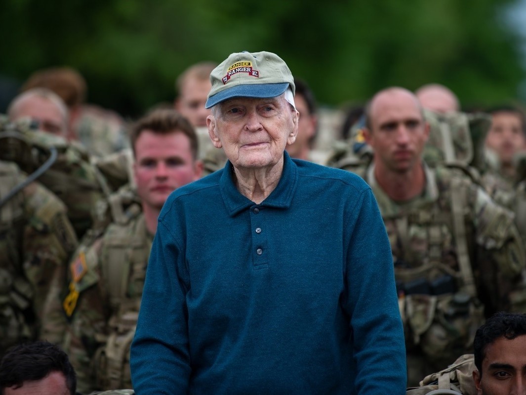 caption: Retired Col. Ralph Puckett Jr. is set to receive the Medal of Honor from President Biden on Friday.