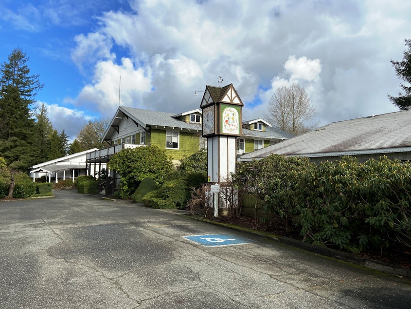 caption: Delta Rehabilitation Center is a nursing home for brain-injured individuals located in a former tuberculosis hospital in Snohomish. The family-run facility will close will later this year displacing 103 residents.