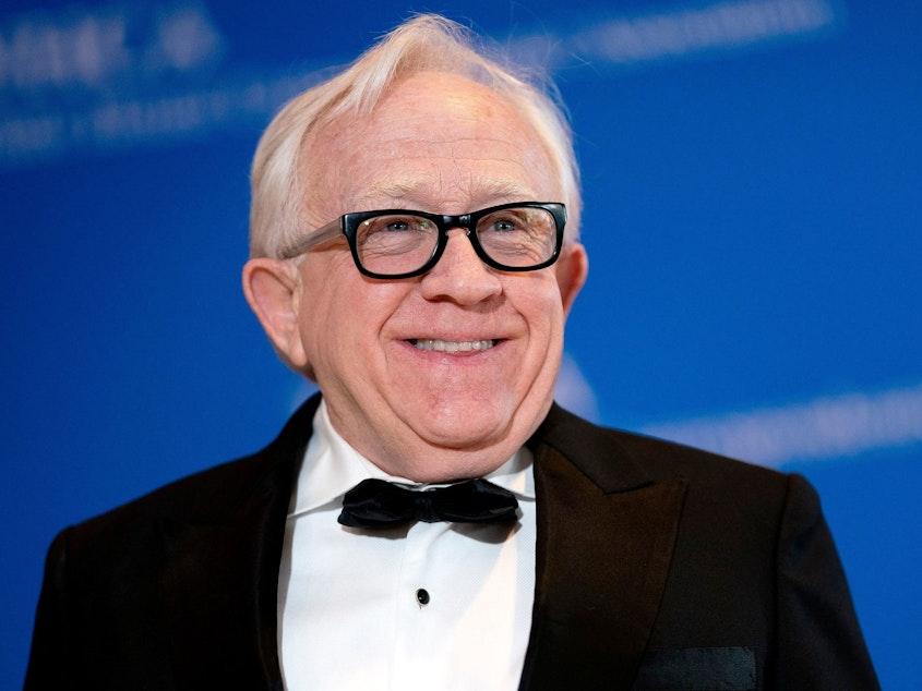 caption: Actor and comedian Leslie Jordan gained a loving fanbase on social media through his silly and heartwarming jokes.