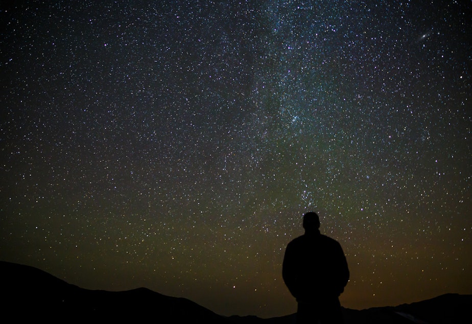 caption: You don't have to be at 10,000 feet in the Rocky Mountain National Park to check out the Perseid meteor shower.