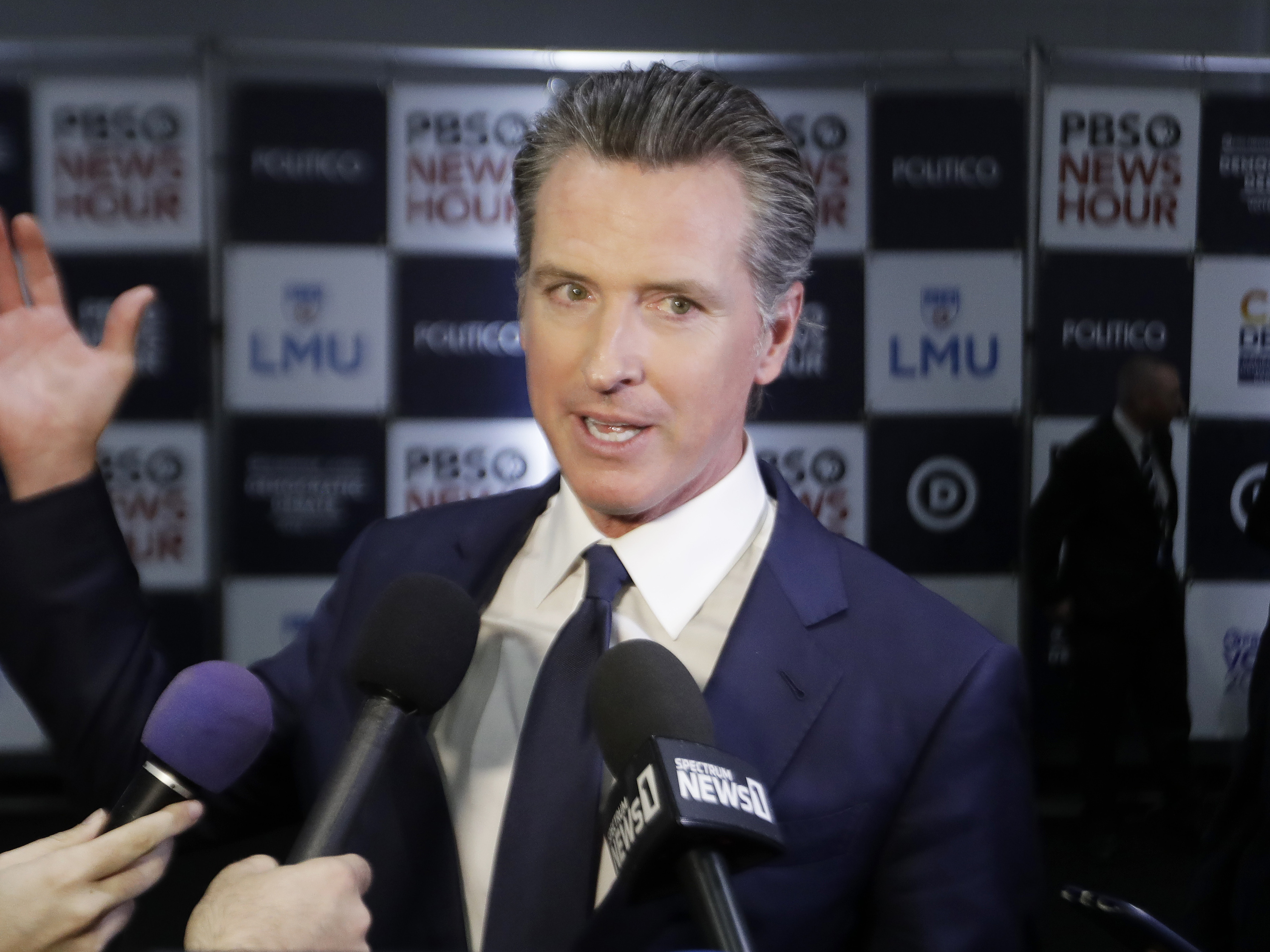 caption: California Gov. Gavin Newsom is is planning to ask state lawmakers to approve more than $1 billion in additional aid to combat the state's growing homelessness problem.