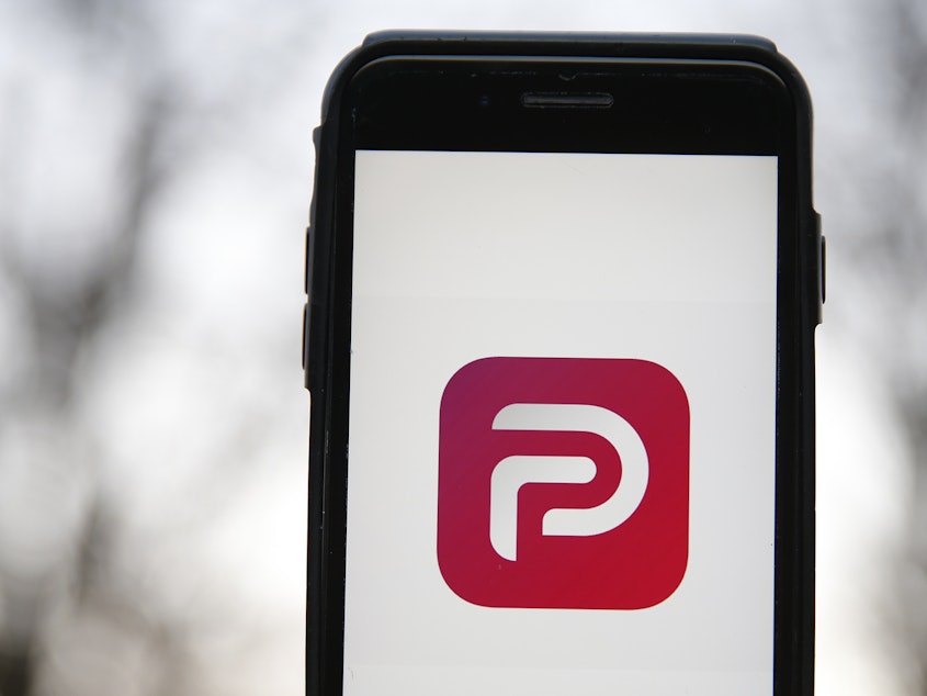 caption: Parler, a social media network embraced by right-wing users, announced its relaunch, a month after it was dropped by app stores and its Web host in the wake of the Capitol riot.