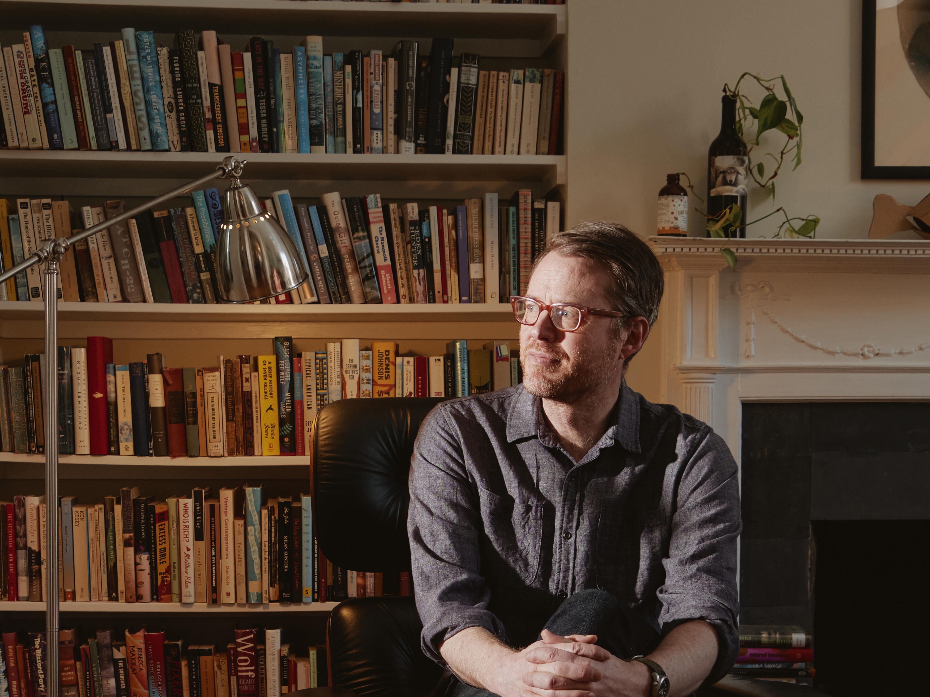 caption: Author Eric Puchner's new novel, <em>Dream State,</em> is about a love triangle that tests the decades-long friendship of two college friends.