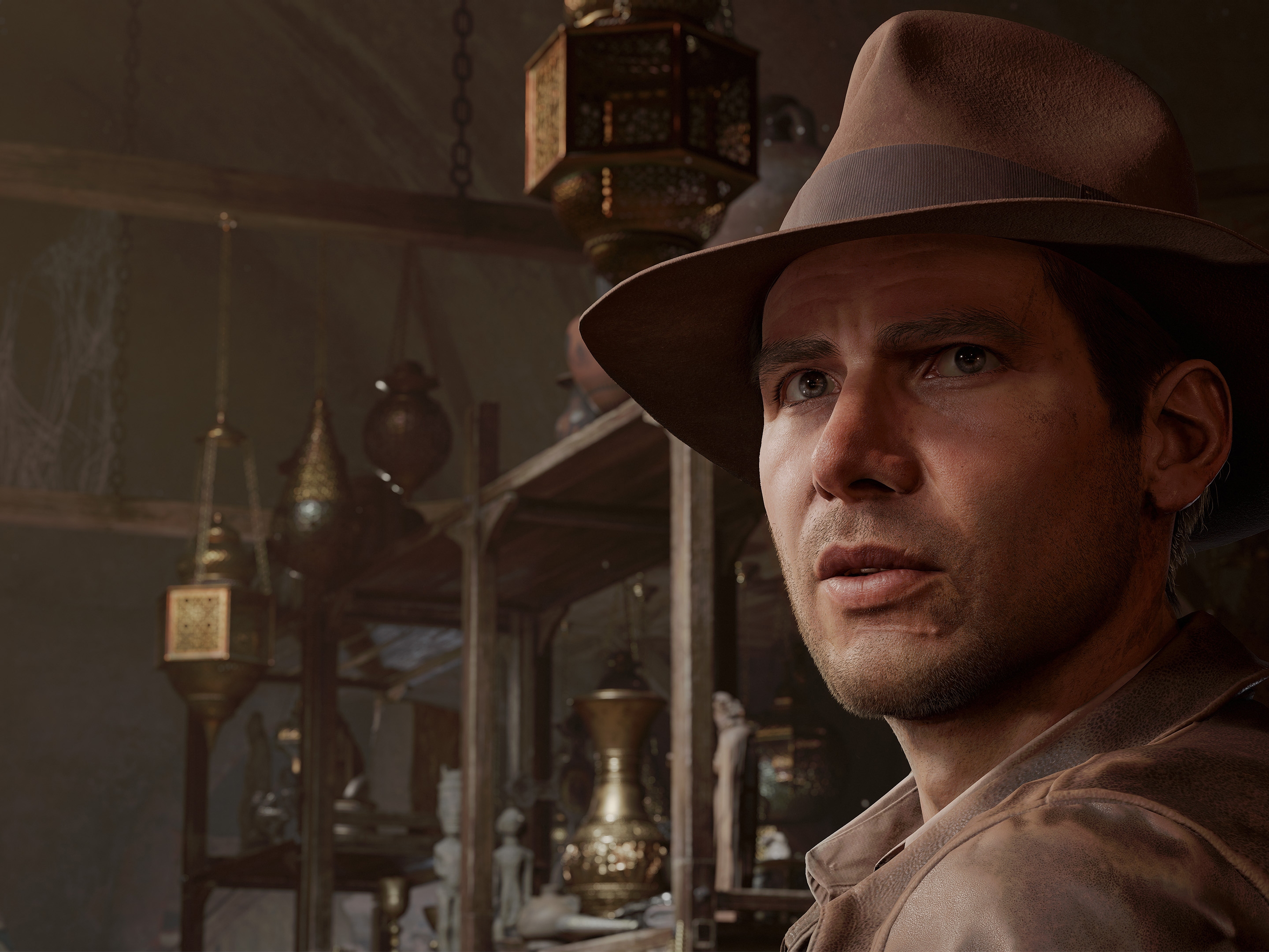 caption: Indiana Jones and the Great Circle is out now for Xbox and PC.