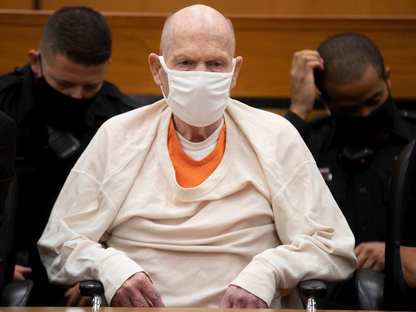 caption: Joseph James DeAngelo, the Golden State Killer, was sentenced on Friday to life in prison after admitting to more than a dozen murders in the 1970s and '80s.