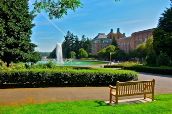 caption: University of Washington campus