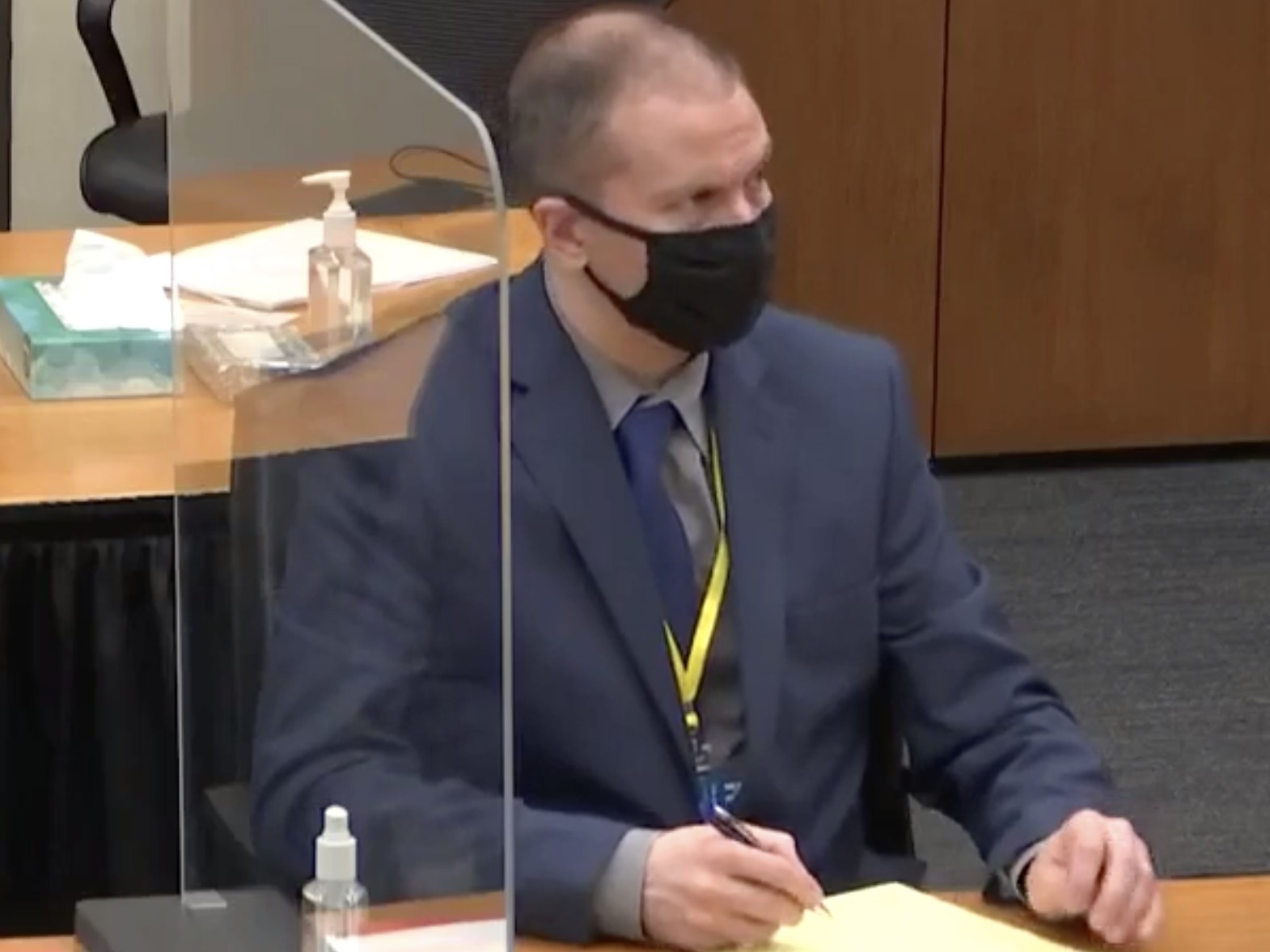 caption: Derek Chauvin will face a third-degree murder charge in the death of George Floyd, after a district court judge reversed his earlier ruling on Thursday.