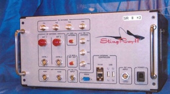caption: This undated handout photo provided by the U.S. Patent and Trademark Office shows the StingRay II, manufactured by Harris Corporation, of Melbourne, Fla., a cellular site simulator used for surveillance purposes. 