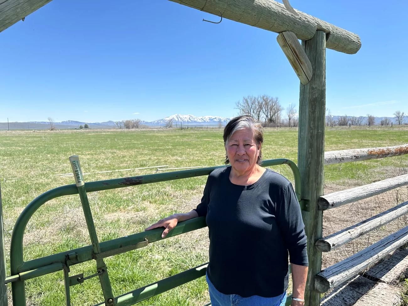 caption: Since signing on for the Affordable Connectivity Program last year, Myrna Broncho’s internet bill has been fully paid by the discount. The program provided $75 discounts for internet access in tribal or high-cost areas like Broncho’s, but it is out of money.
