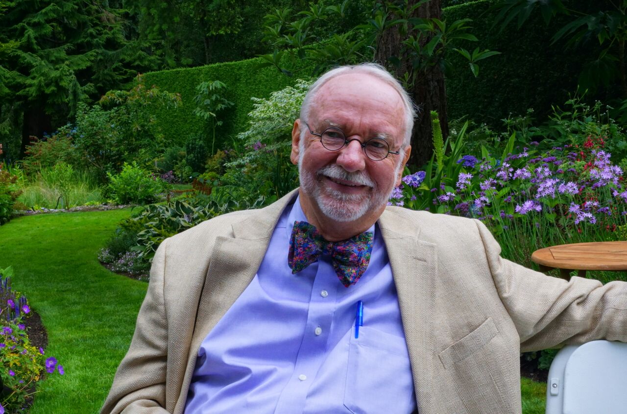 caption: Donald Davis at PowellsWood