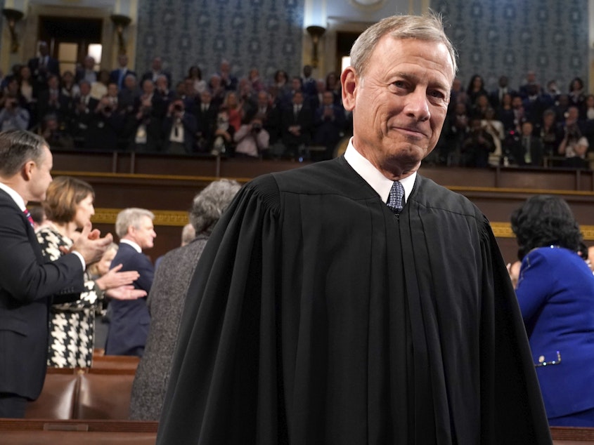 caption: The Chief Justice of the United States John Roberts was asked to testify before a Senate Judiciary panel hearing on court ethics next month.