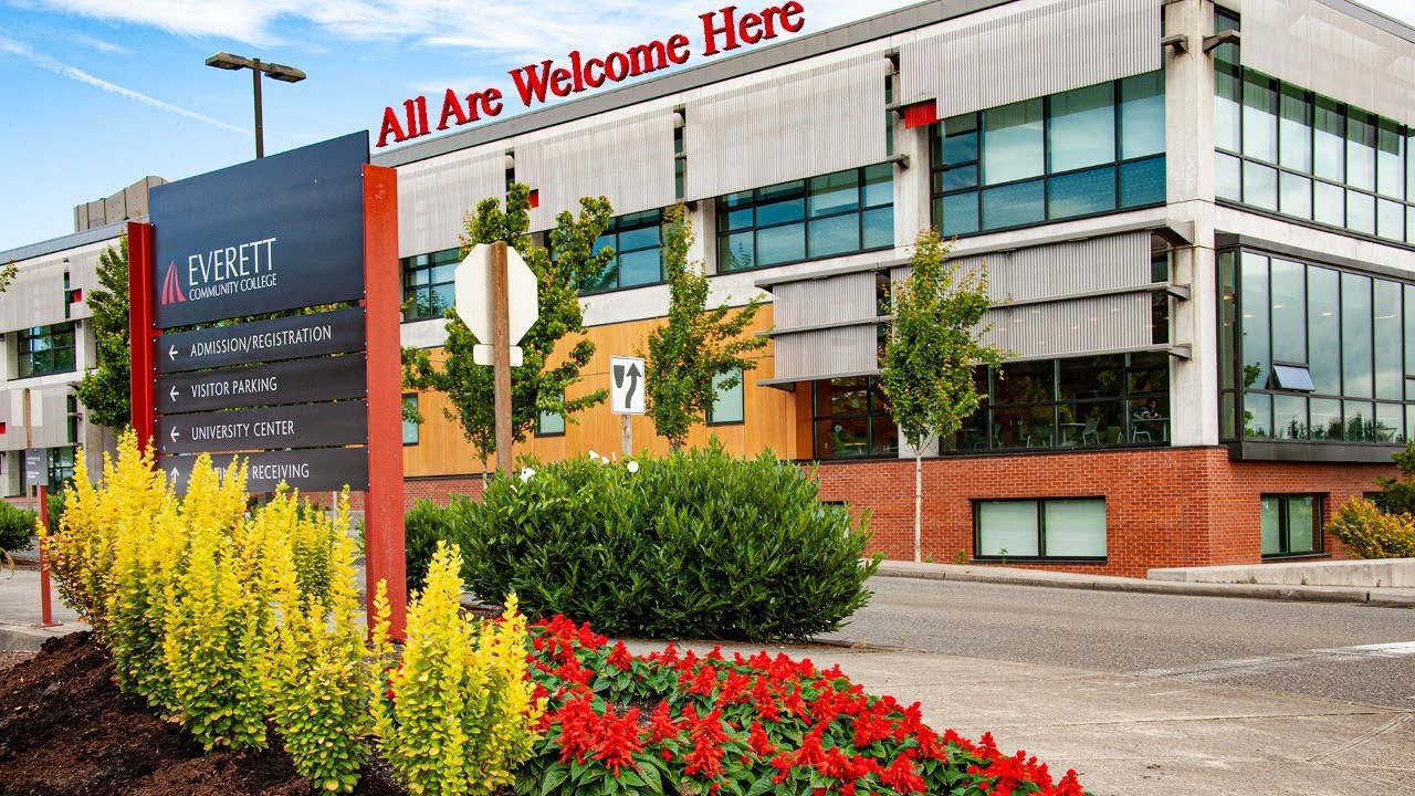 caption: Everett Community College.