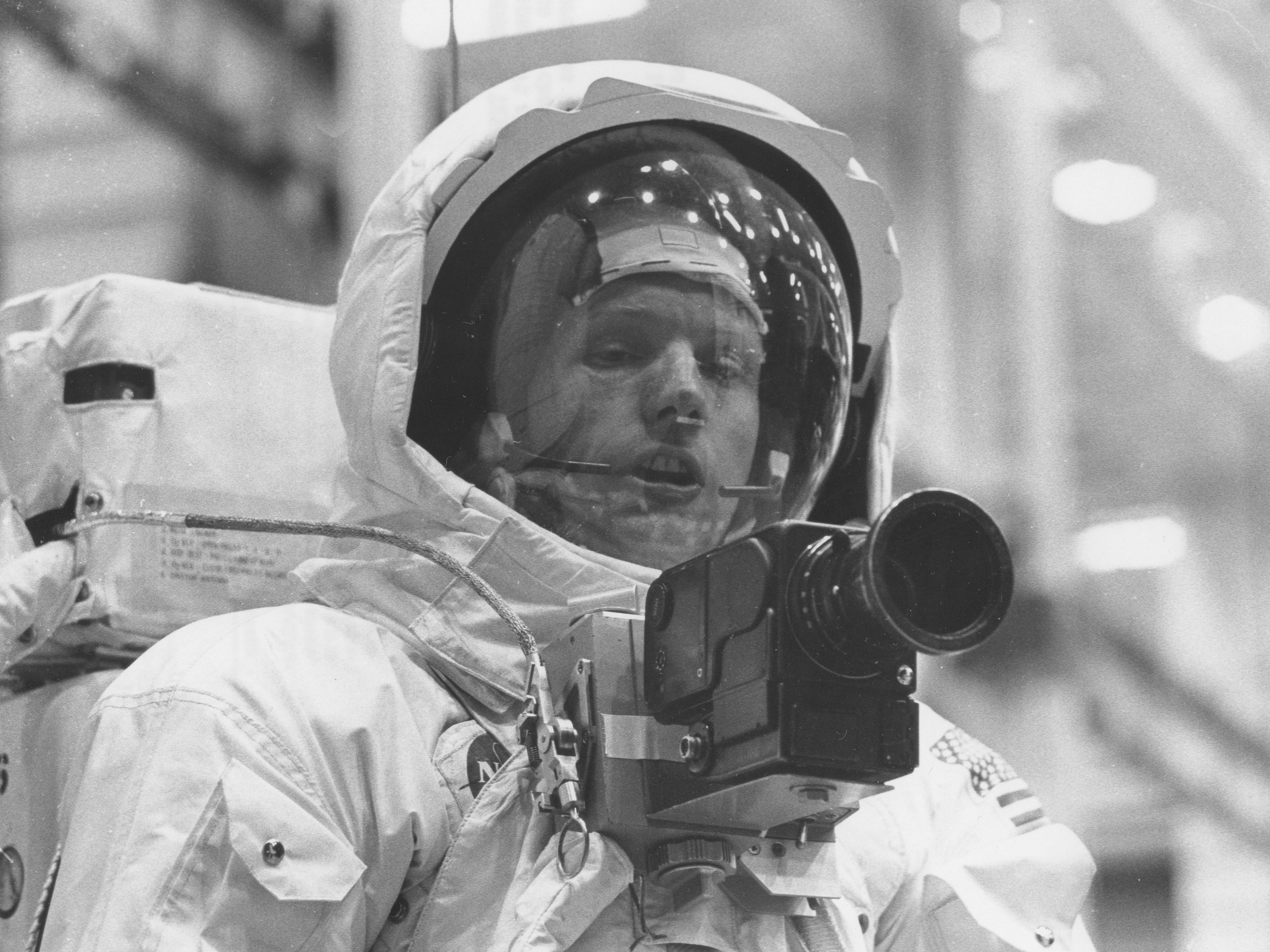 space suit camera