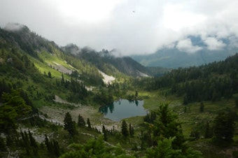 caption: Seven Lakes Basin in Olympic National Park.