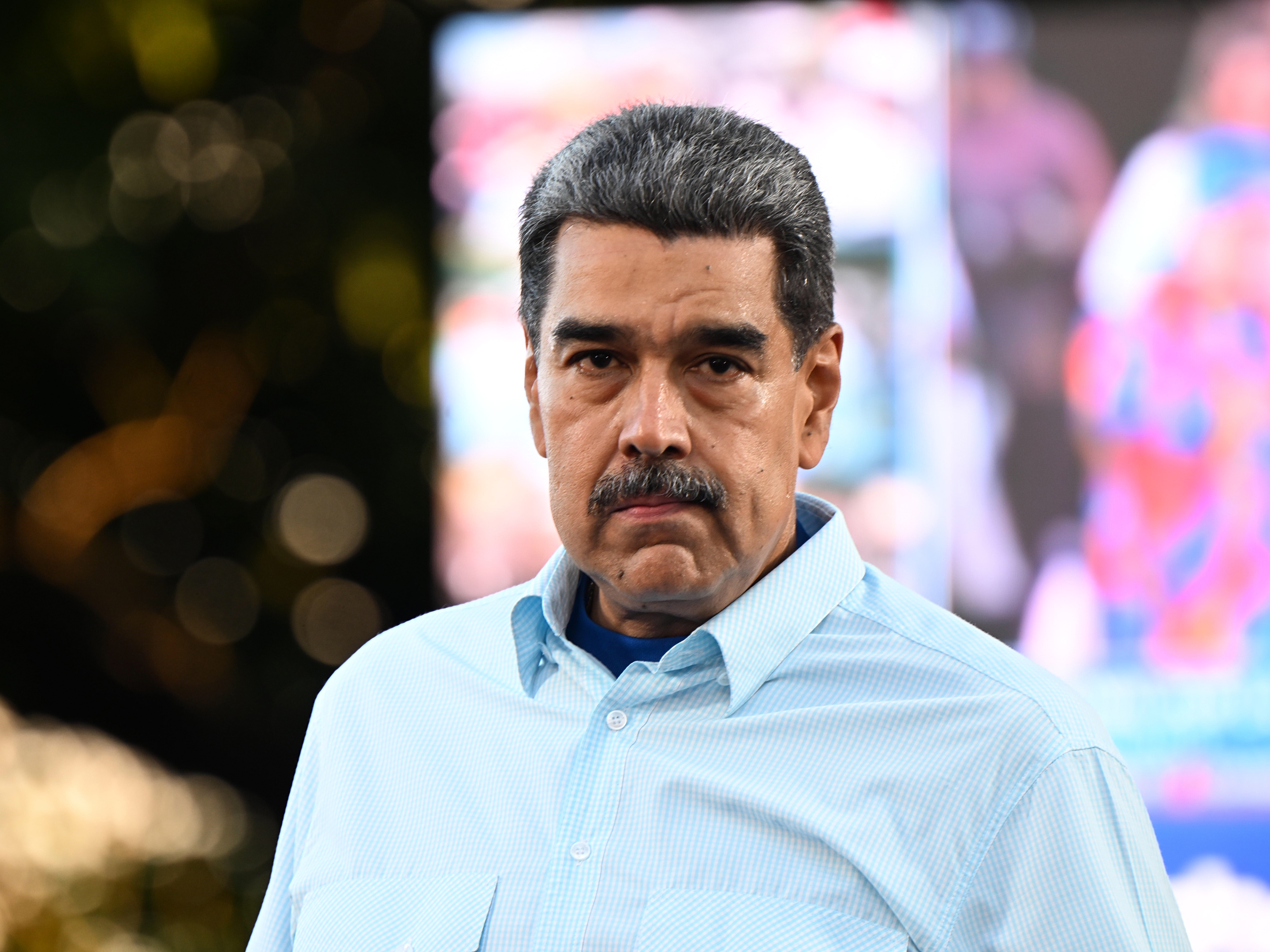 caption: Venezuelan President Nicolás Maduro in Caracas, Venezuela, on Aug. 17, 2024.