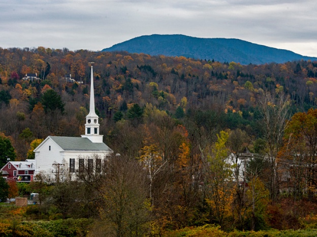 caption: Tuesday is town meeting day in Vermont.<strong> </strong>Municipalities in New England and elsewhere are increasingly grappling with major national and international issues at the local level.