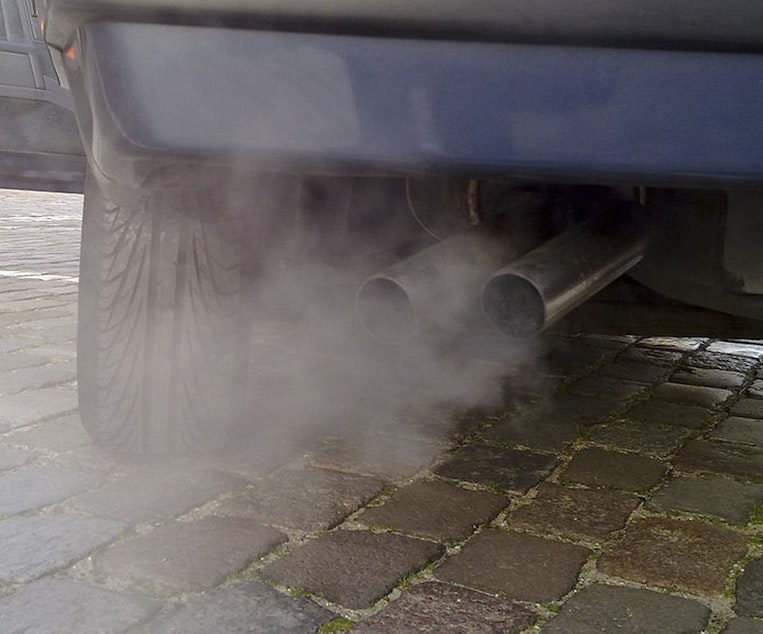 caption: Tailpipe emissions.CREDIT: FLICKR/EUTOPICATION AND HYPOXIA