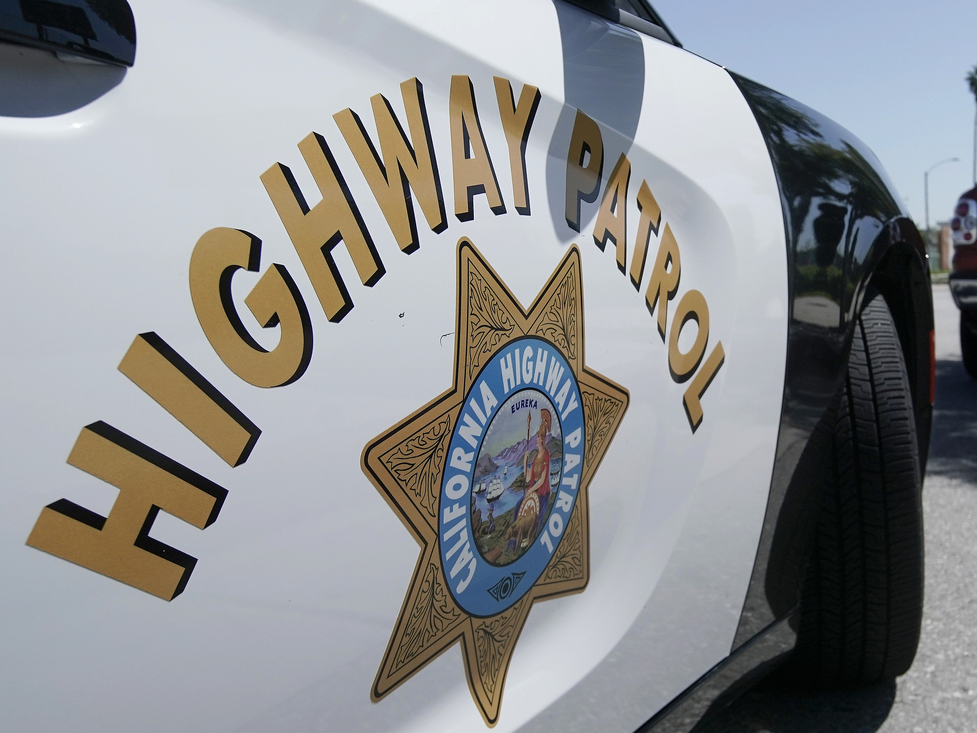 caption: The California Highway Patrol is looking for motorists who stopped to grab cash from the freeway after piles of bills spilled out of an armored car Friday morning.