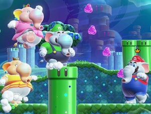 caption: Everyone can be an elephant in Super Mario Bros. Wonder.