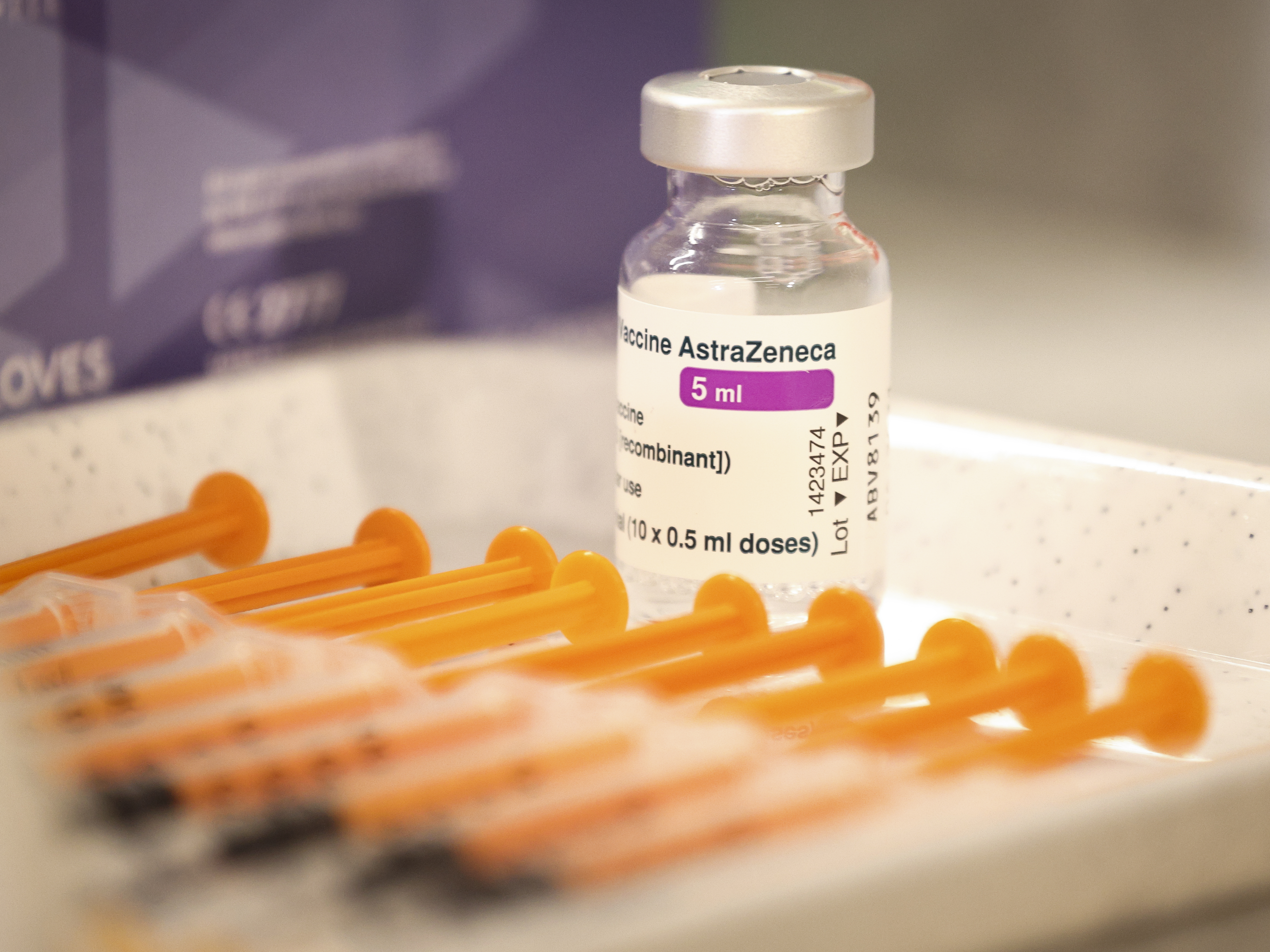 caption: The European Union's drug regulator on Wednesday announced its findings into the possible connection between AstraZeneca's COVID-19 vaccine and rare blood clots.
