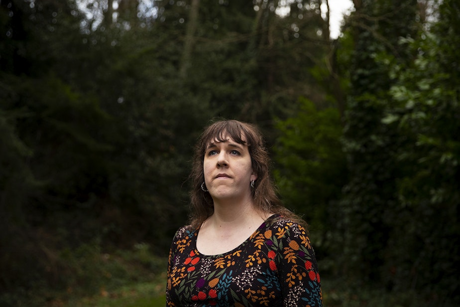 caption: Callie Harden-Andersson is portrayed on Tuesday, December 24, 2024, in Everett.