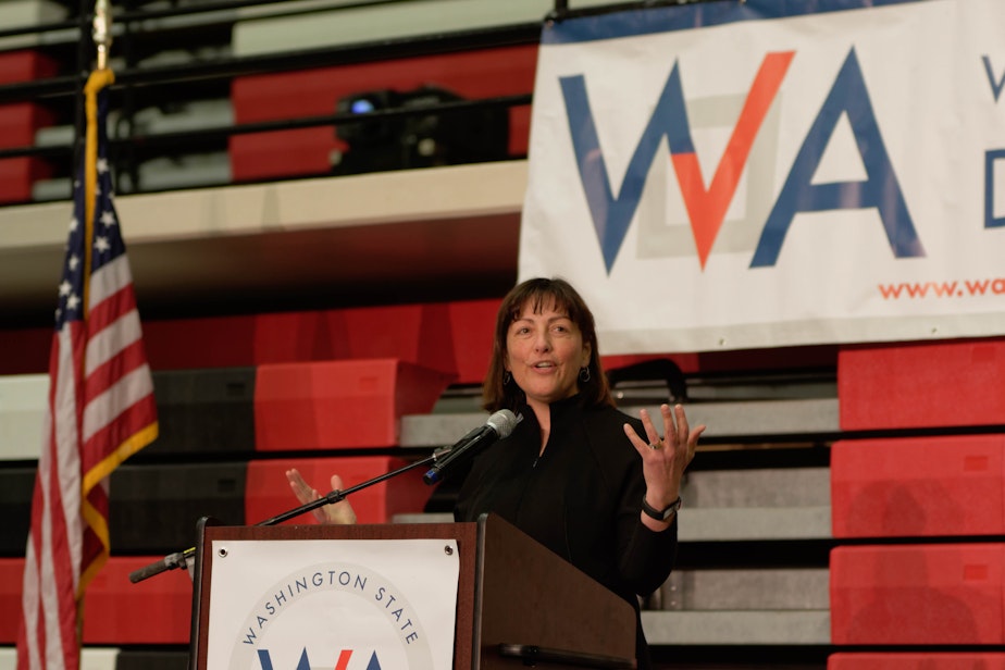 caption: Washington Democratic Congresswoman Suzan DelBene