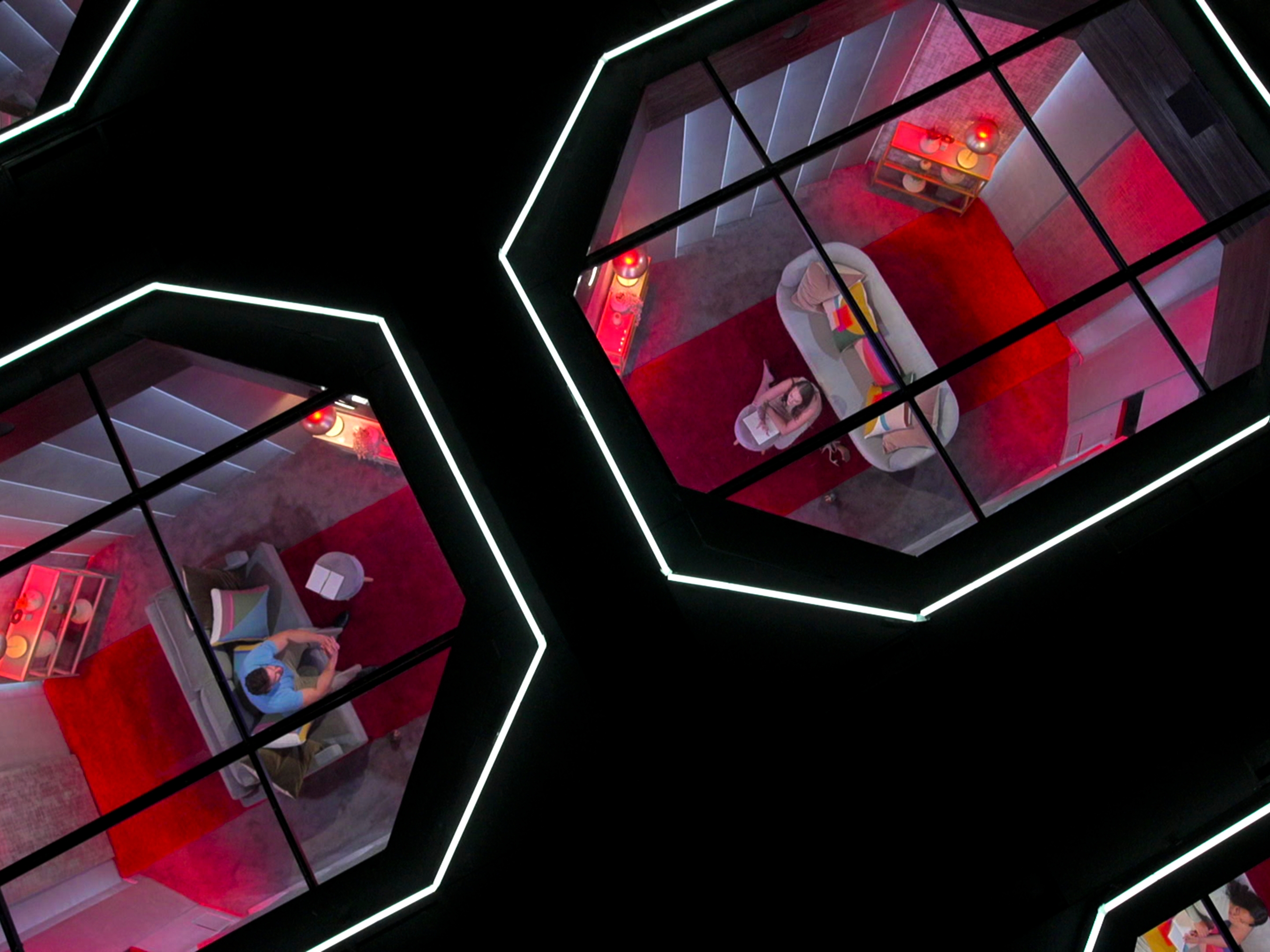 caption:  Contestants on Love is Blind live apart from one another and do not see each other before agreeing to be married. 