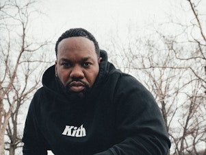 caption: Steve Inskeep spoke to Raekwon about the new book, the difficulties of his upbringing and the trappings of success.