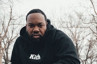 caption: Steve Inskeep spoke to Raekwon about the new book, the difficulties of his upbringing and the trappings of success.
