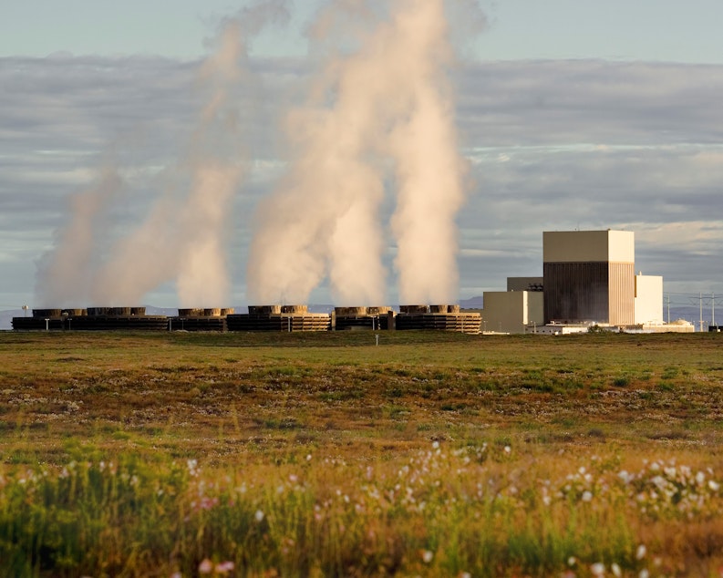 caption: The Columbia Generating Station is the Northwest's only nuclear plant, located outside of Richland, Washington.