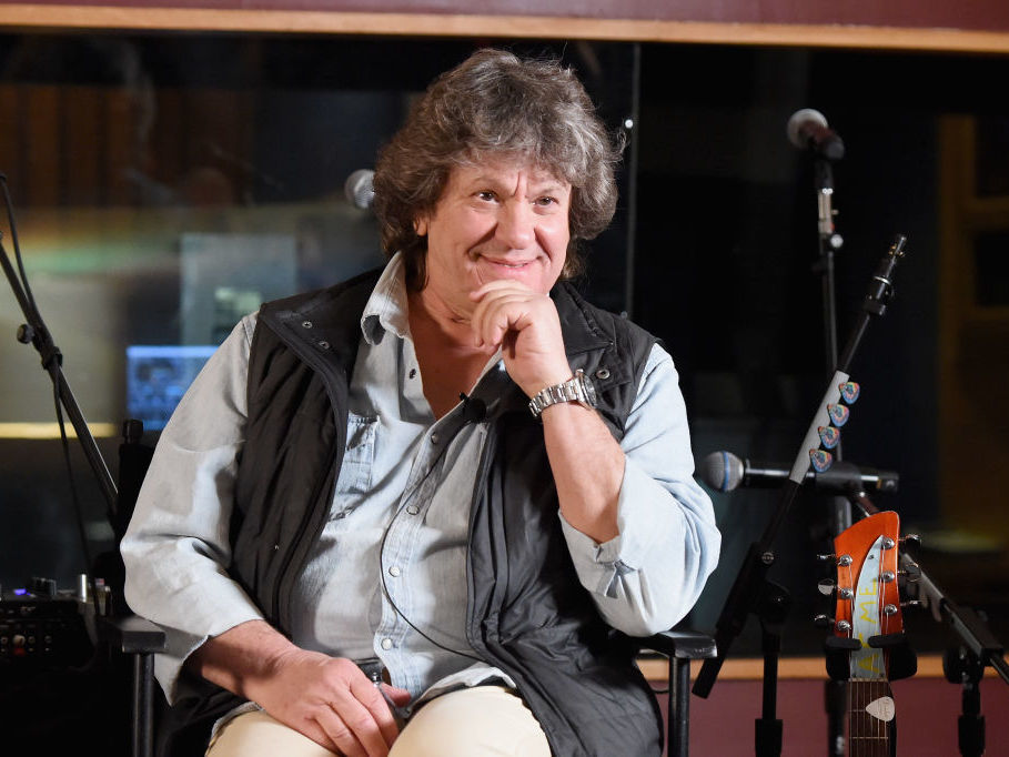 caption: Michael Lang in New York City this March, at a press event announcing the planned artist lineup for the Woodstock 50 music festival.