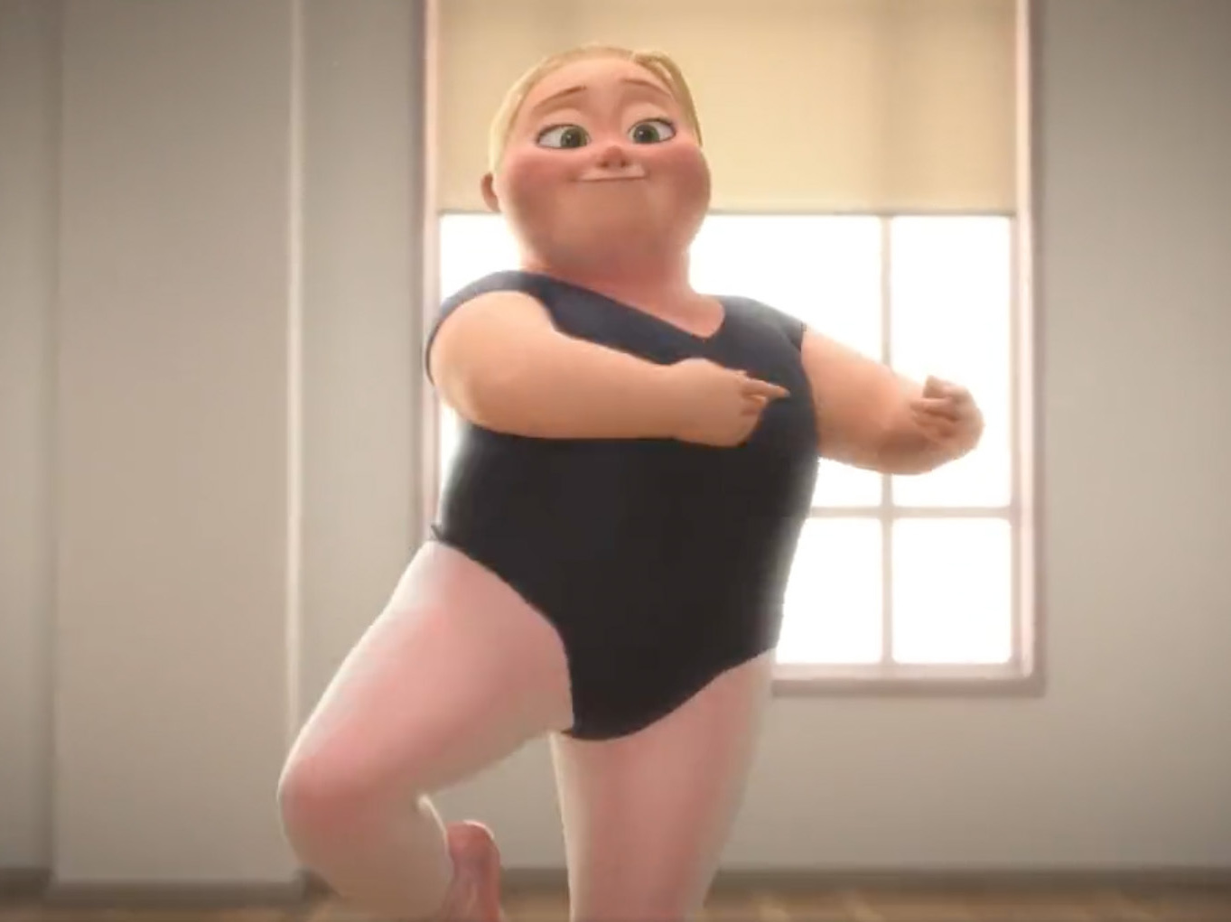 caption: Disney introduces its first plus-sized heroine in its new short film <em>Reflect</em>.