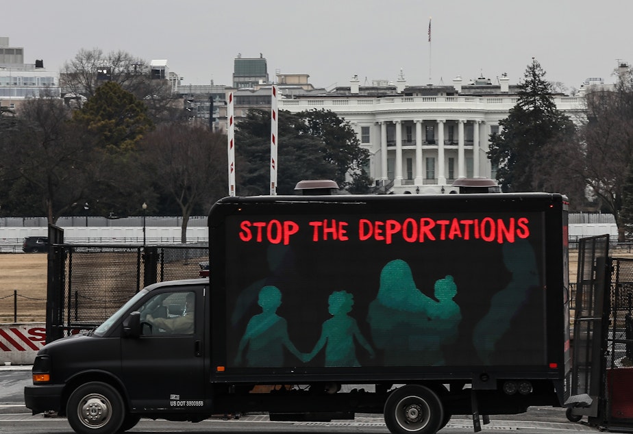 caption: Democrats on Thursday unveiled Biden-backed legislation to overhaul the immigration system, which includes setting up a path to citizenship for undocumented immigrants.