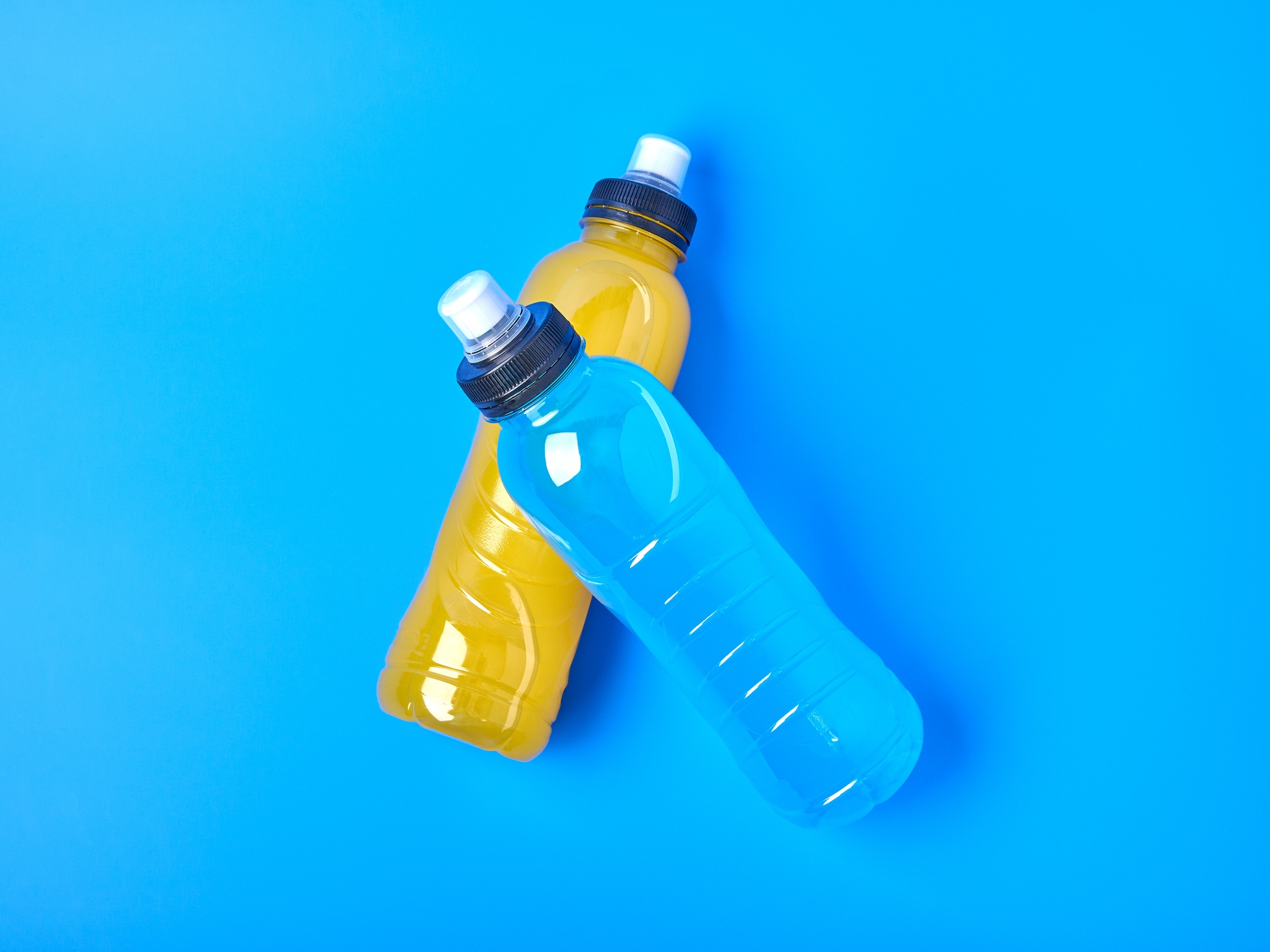 caption: Sports drinks and instant electrolyte powders have gotten popular for general wellness not just for athletes.