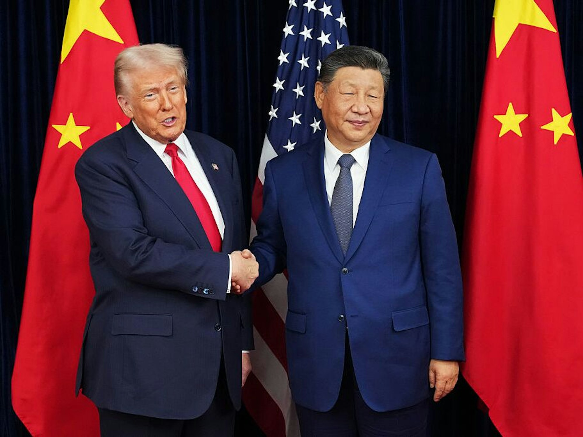 As Trump goes to China, what do Americans say about tariffs, Iran and world standing? episode artwork