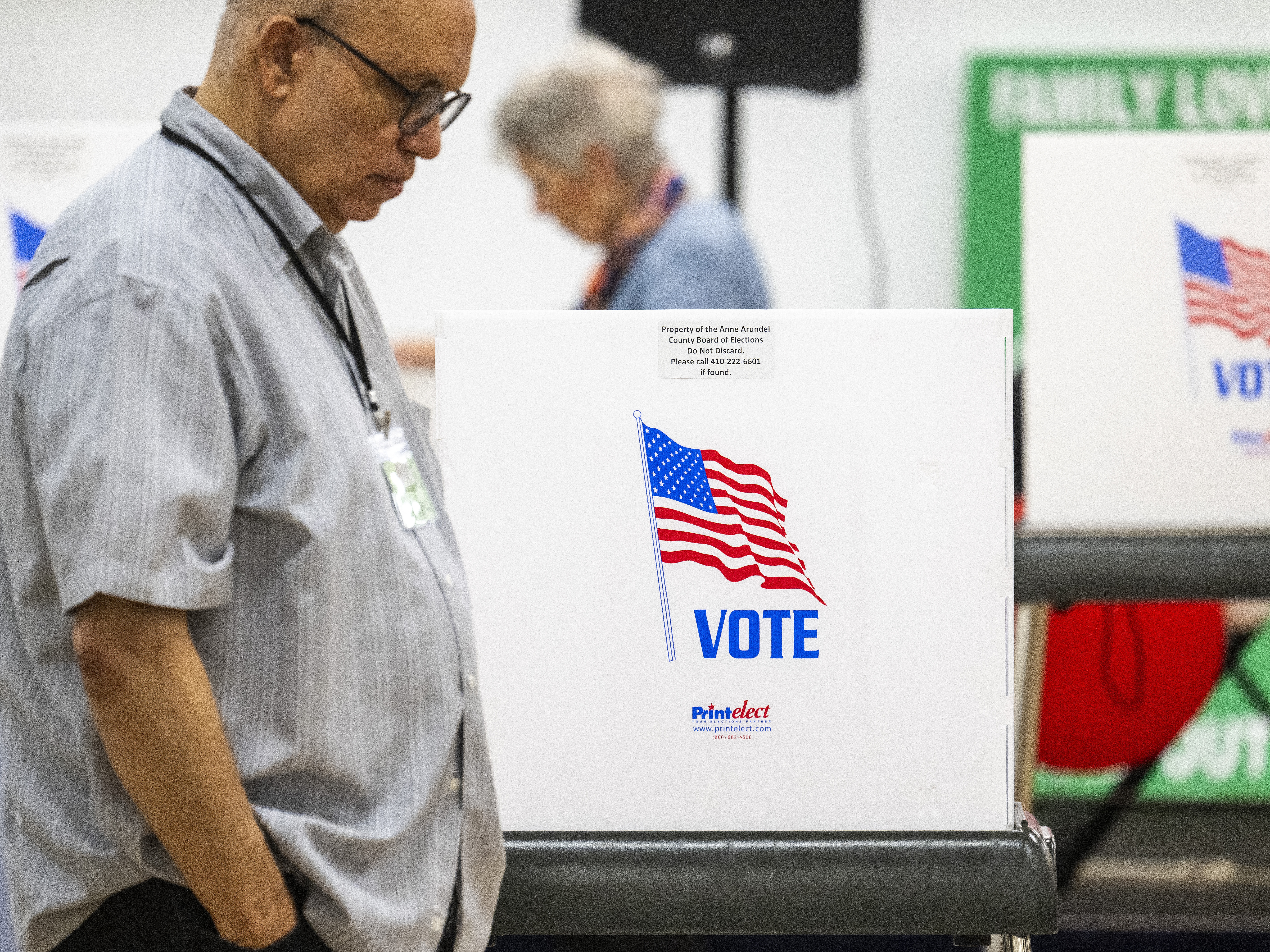 caption: A right-wing legal and political campaign has disrupted the work of government agencies meant to safeguard voting and subjected researchers studying online harms to harassment and death threats.