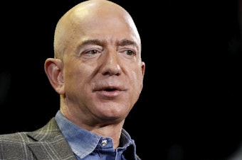 caption: Jeff Bezos stepped down on as CEO of Amazon on Monday and is handing the reins to his longtime deputy Andy Jassy.