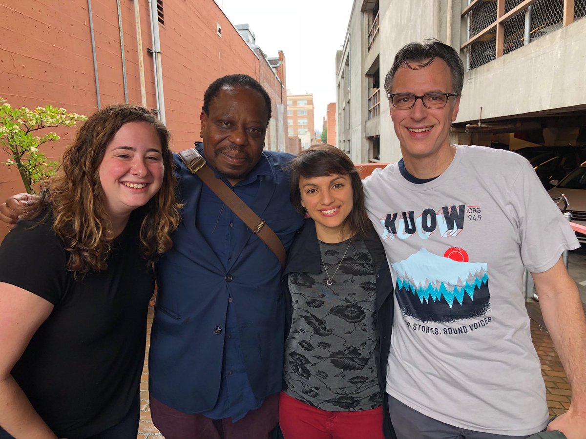caption: L-R: Rachel Lerman, Charles Mudede, MÃ³nica GuzmÃ¡n, Bill Radke