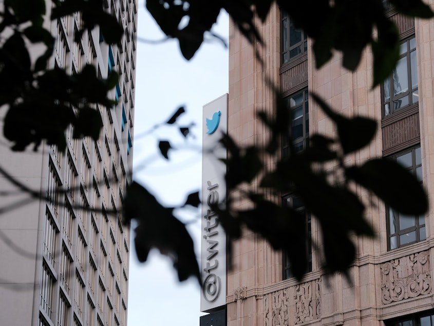 caption: Yoel Roth used to be Twitter's Head of Trust & Safety until he resigned in early November. He worries about the changes Elon Musk is making to the platform.