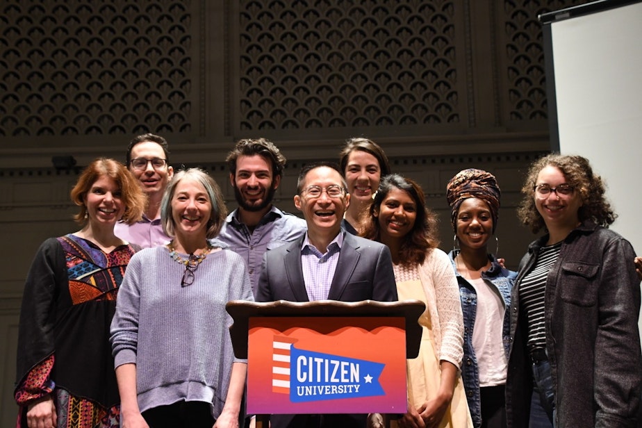 caption: The Citizen University team at Civic Saturday