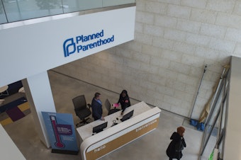 caption: Planned Parenthood opened its new headquarters in Washington, D.C., in September. The Supreme Court declined to take up a key case, a big win for the organization.