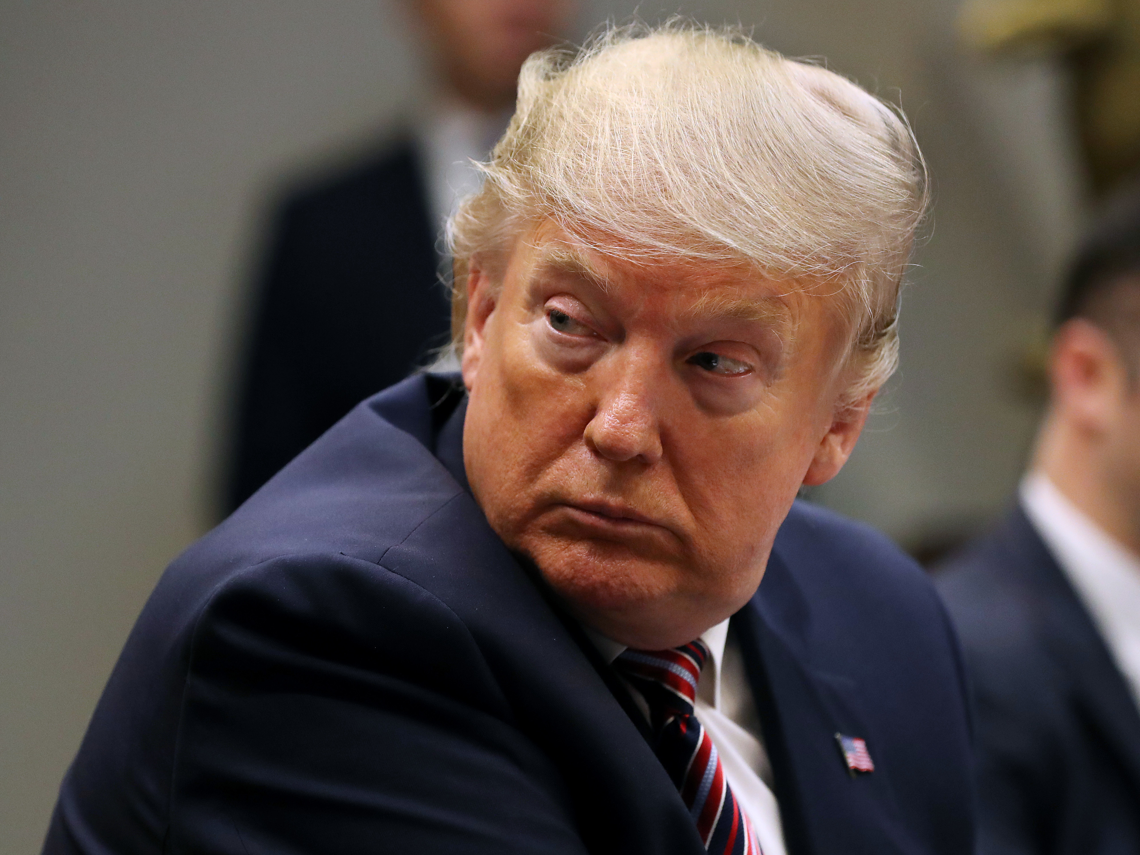 caption: The White House called the House impeachment process "completely baseless" and ruled out participation in next week's hearing.