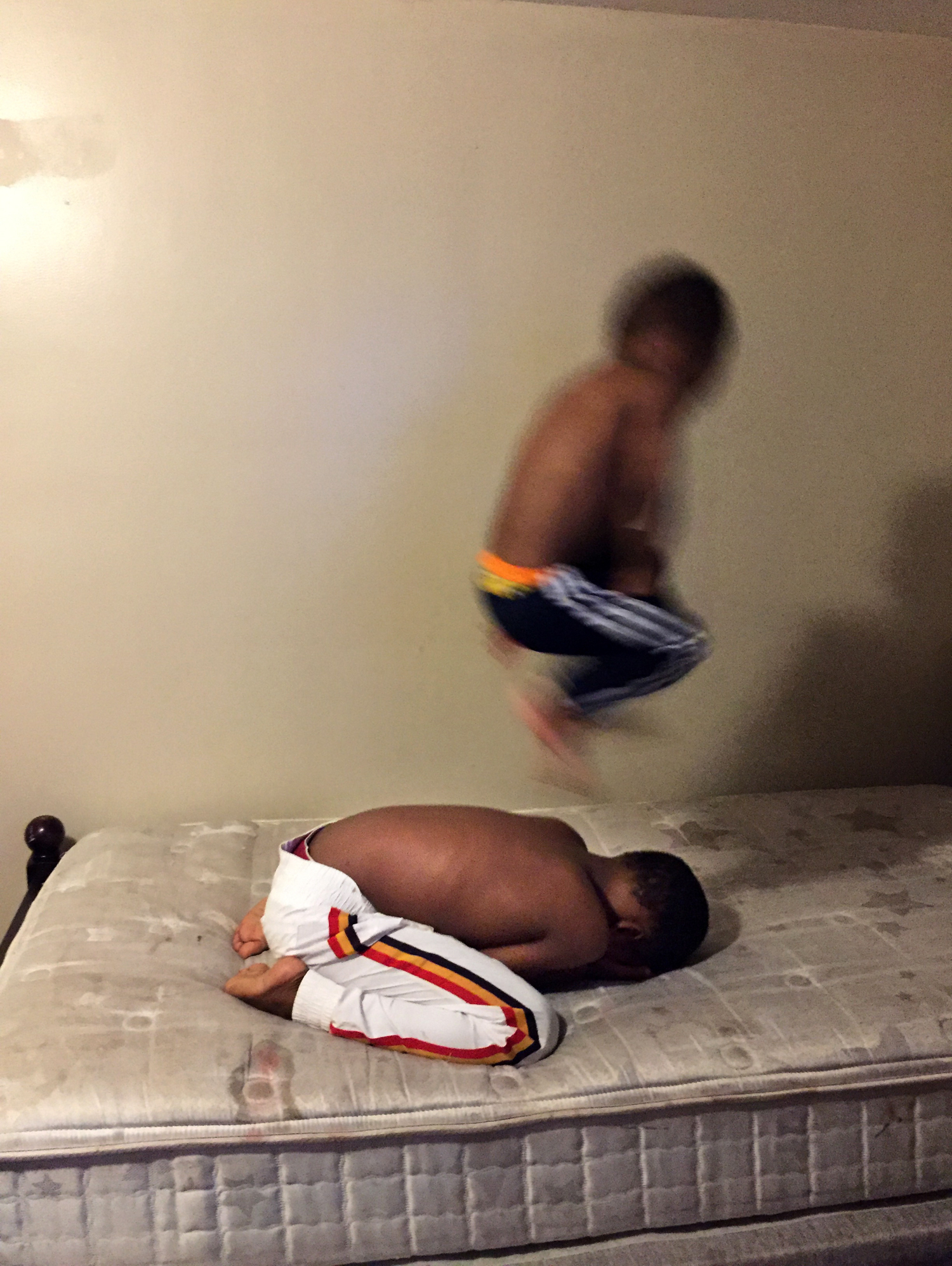 caption: Dejuan McCurrie said he didn't know his photograph would come out as well as it did. "I was just playing around [with my cousins]. And I took the picture."