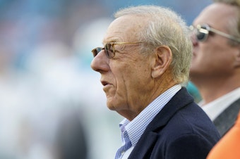 caption: Miami Dolphins owner Stephen Ross is being hit with a $1.5 million fine and suspended through Oct. 17, after an NFL investigation into tampering and other allegations.